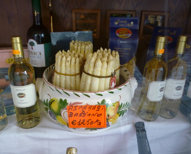 white asparagus private bike tours italy